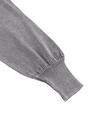 Load image into Gallery viewer, Mineral Wash Balloon Sleeve Cropped Knit Sweater | Women's Fall Coastal Sweater