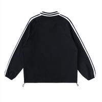 Load image into Gallery viewer, back of black Varsity pullover.