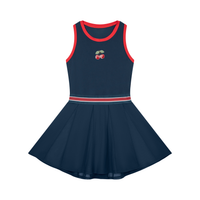 Load image into Gallery viewer, Resort Club Cherry Tennis Dress | Trendy Country Club Summer Dress
