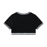 Load image into Gallery viewer, Coastal Essentials Color Block V-Neck Crop Top